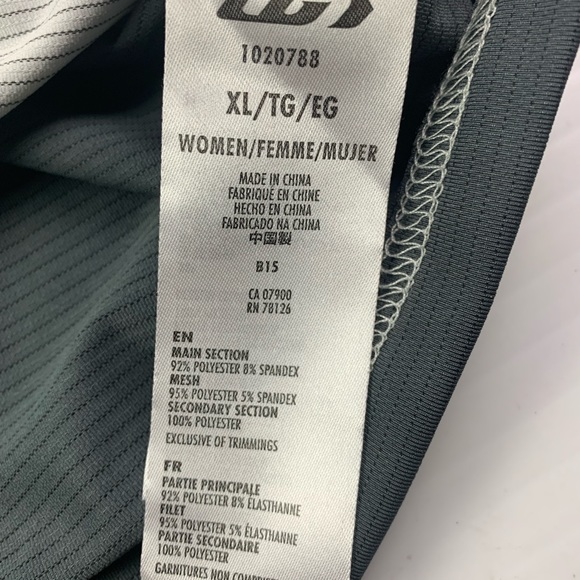 LOUIS GARNEAU Womens 1/4 Zip Cycling Jersey Sz XL - Picture 5 of 8